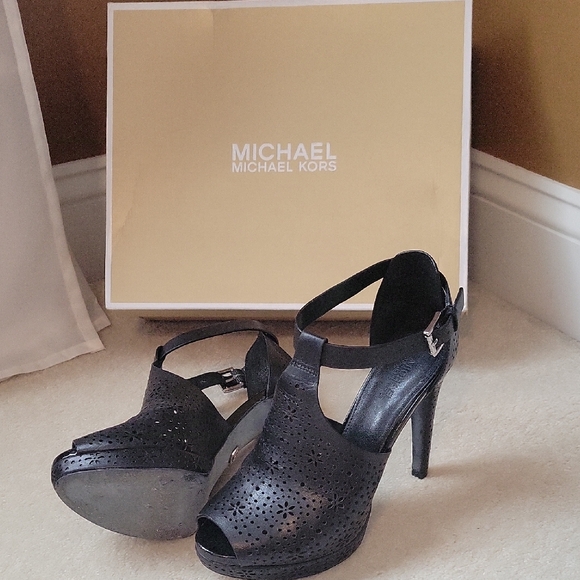 Michael Kors Shoes - Michael Kors Black Women's Heels